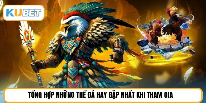 Tổng hợp những thế đá hay gặp nhất khi tham gia 